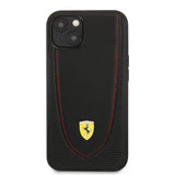 Ferrari iPhone 13 Mini Skal Perforeret Sort