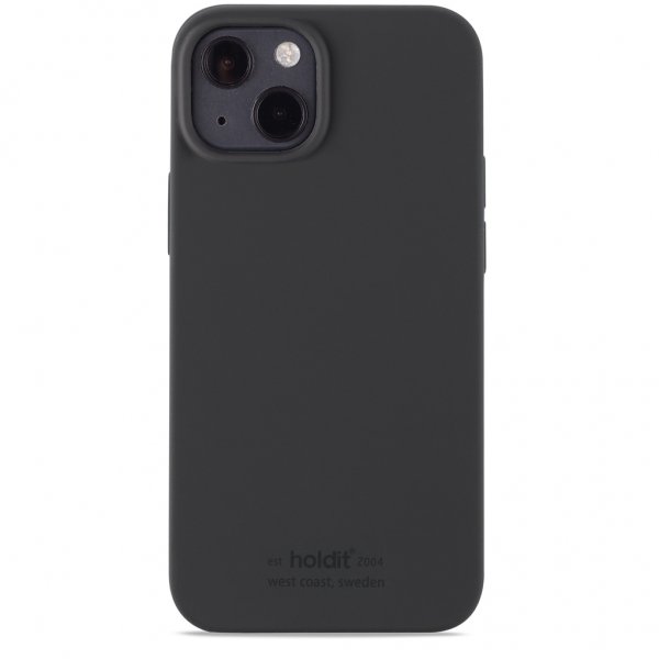 holdit iPhone 13 Mini Cover Silikone Sort