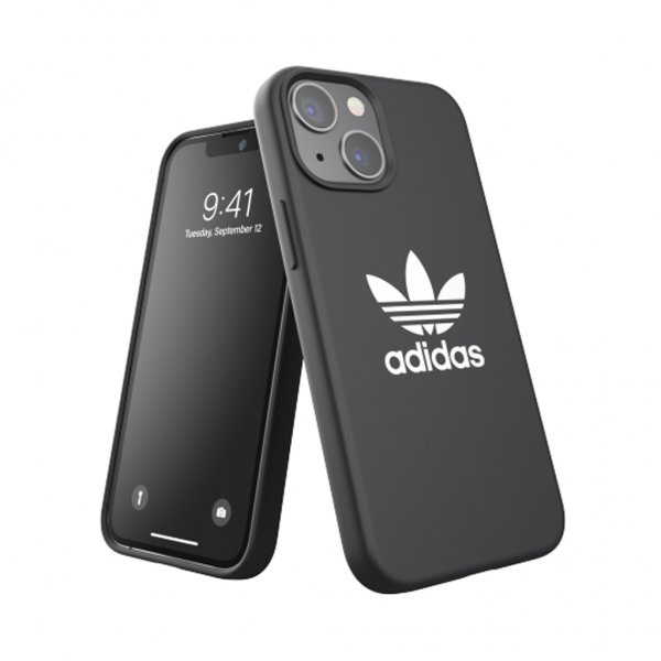 Adidas iPhone 13 Mini Cover Silikone Etui Sort