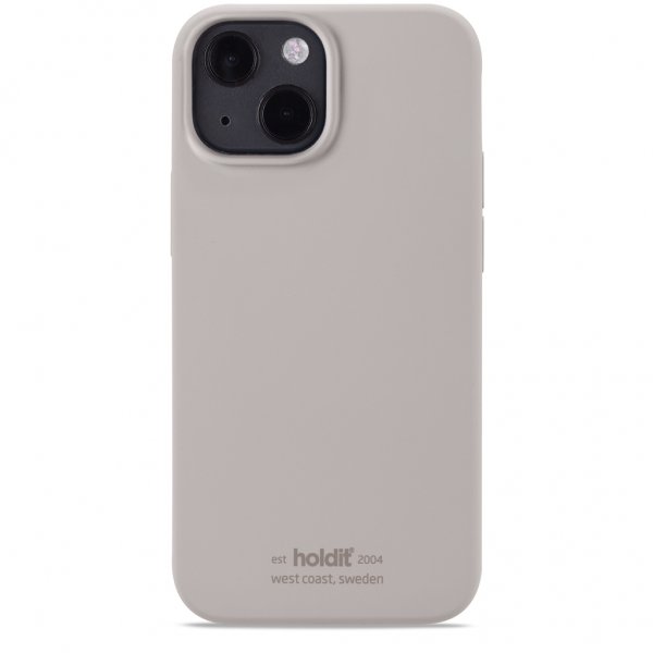 holdit iPhone 13 Mini Cover Silikone Taupe
