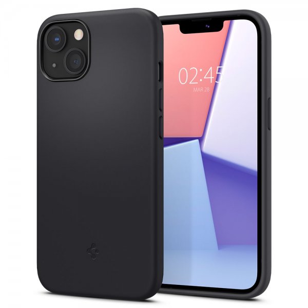 Spigen iPhone 13 Mini Cover Silicone Fit Sort
