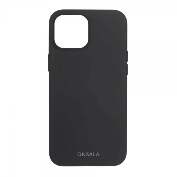 Onsala iPhone 13 Mini Cover Silikone Sort