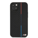 BMW iPhone 13 Mini Cover Trekantmønster Sort