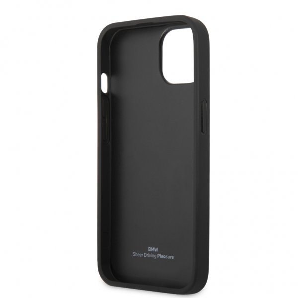 BMW iPhone 13 Mini Cover Trekantmønster Sort