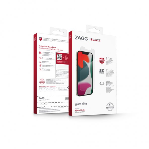ZAGG InvisibleShield iPhone 13 Mini Skærmbeskytter Glass Elite