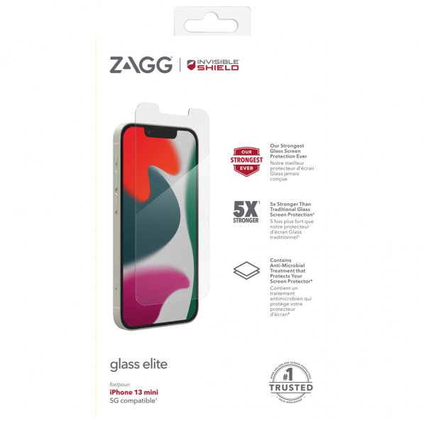 ZAGG InvisibleShield iPhone 13 Mini Skærmbeskytter Glass Elite