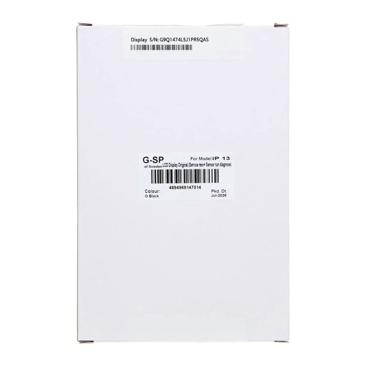 iPhone 13 OLED-skærm original - Sensordiagnostik
