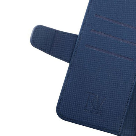Rvelon iPhone 13 Etui Udklappeligt Kortrum Blå