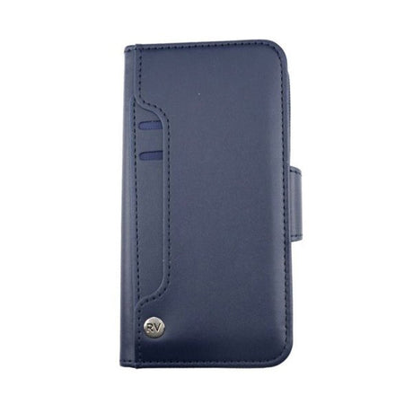 Rvelon iPhone 13 Etui Udklappeligt Kortrum Blå