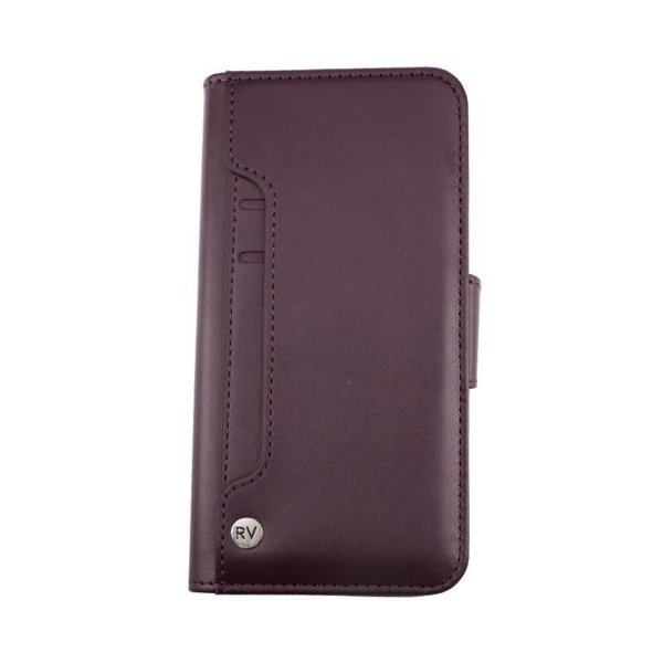 Rvelon iPhone 13 Etui Udfoldeligt Kortrum Lilla