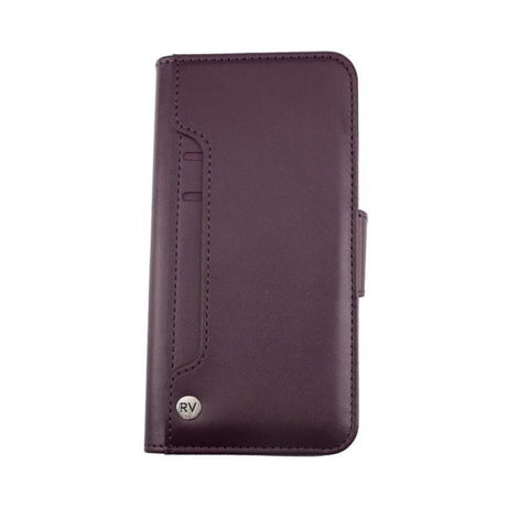 Rvelon iPhone 13 Etui Udfoldeligt Kortrum Lilla