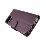 Rvelon iPhone 13 Etui Udfoldeligt Kortrum Lilla