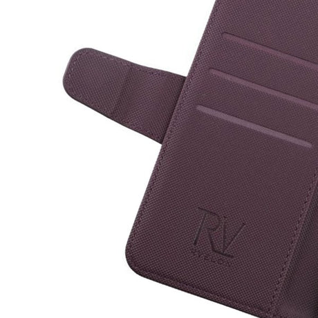 Rvelon iPhone 13 Etui Udfoldeligt Kortrum Lilla
