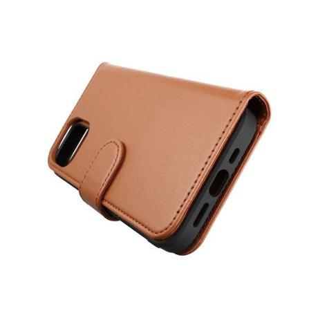 Rvelon iPhone 13 Etui Magnetisk Aftageligt Cover Brun
