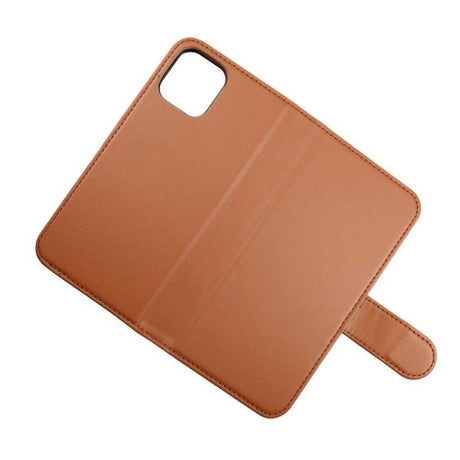 Rvelon iPhone 13 Etui Magnetisk Aftageligt Cover Brun