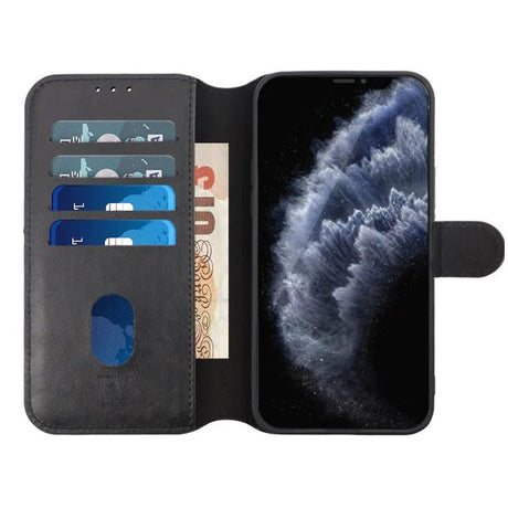 Rvelon iPhone 13 Cover Magnetisk Aftageligt Cover Sort