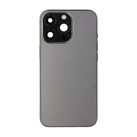 iPhone 13 Pro bagside med komplet ramme - Sort