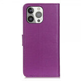 Nordic Covers iPhone 13 Pro Cover Litchi Lilla