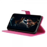 Nordic Covers iPhone 13 Pro Cover Litchi Magenta
