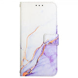 iPhone 13 Pro Cover Marmor Hvid Lilla