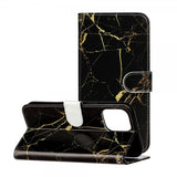 iPhone 13 Pro Cover Motiv Marmor Guld