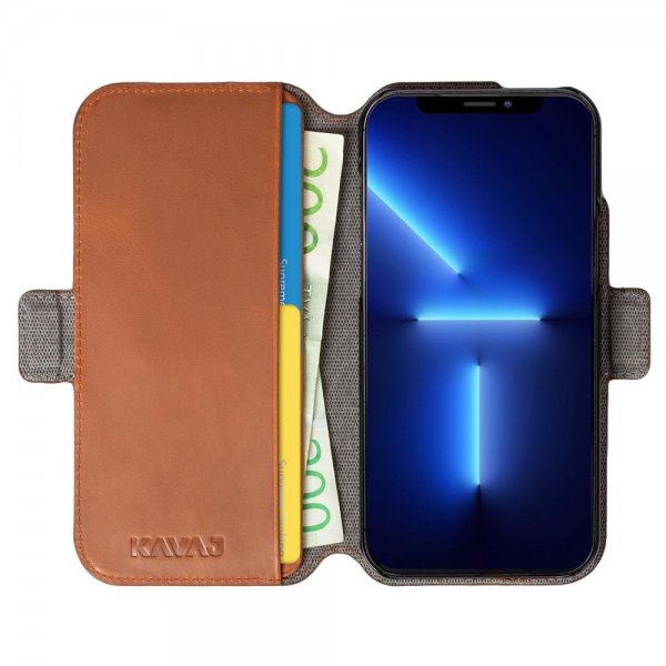 Kavaj iPhone 13 Pro Etui Phoenix Brun