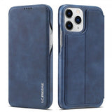 Lc.Imeeke iPhone 13 Pro Cover Retro Blå