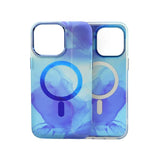 iPhone 13 Pro Cover Mønster Abstrakt Blå