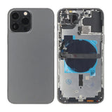 iPhone 13 Pro Max bagside med komplet ramme OEM - Grafit