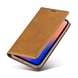 Lc.Imeeke iPhone 13 Pro Max Cover Kortlomme Udvendig Brun