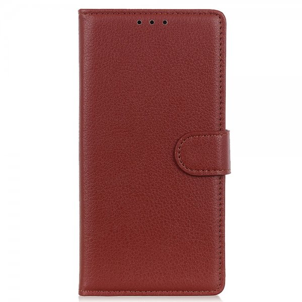 Nordic Covers iPhone 13 Pro Max Cover Litchi Brun
