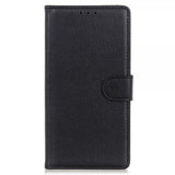 Nordic Covers iPhone 13 Pro Max Etui Litchi Raven Black