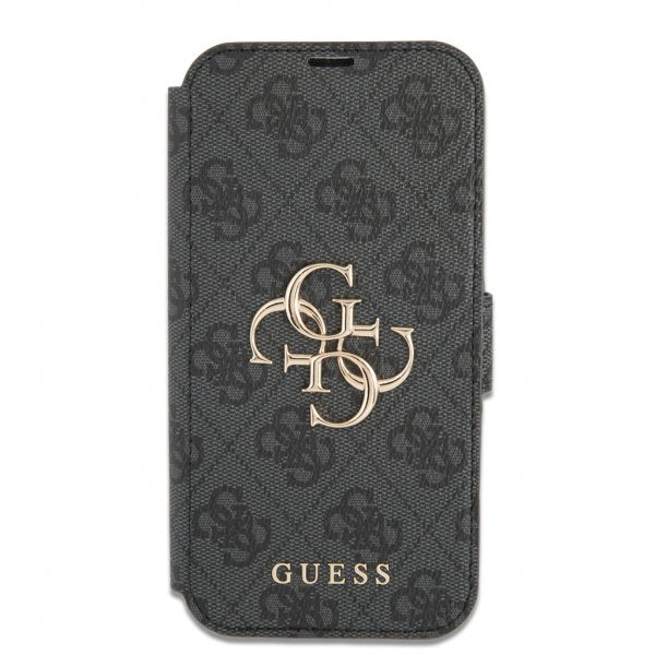 Guess iPhone 13 Pro Max Cover Metal Logo Grå