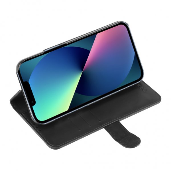 Krusell iPhone 13 Pro Max Etui PhoneWallet Sort