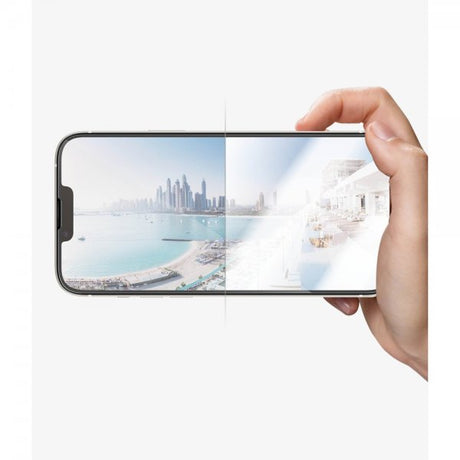 PanzerGlass iPhone 13 Pro Max/iPhone 14 Plus Skærmbeskyttelse Ultra-Wide Fit Anti-reflective EasyAligner