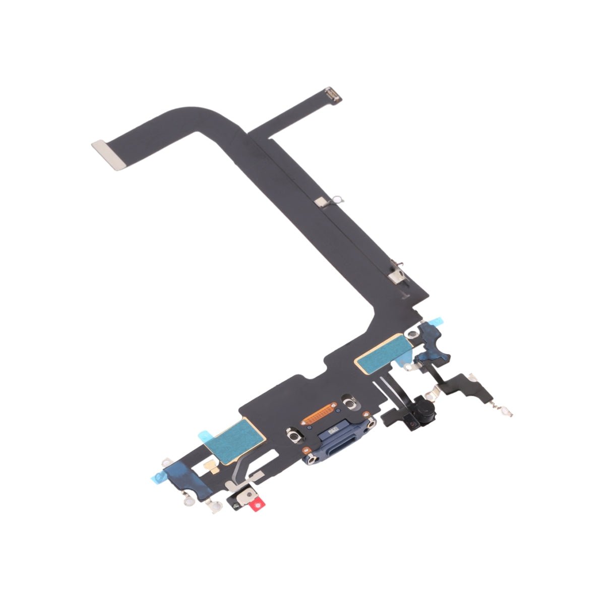 iPhone 13 Pro Max opladningsstik med flekskabel original - Blå