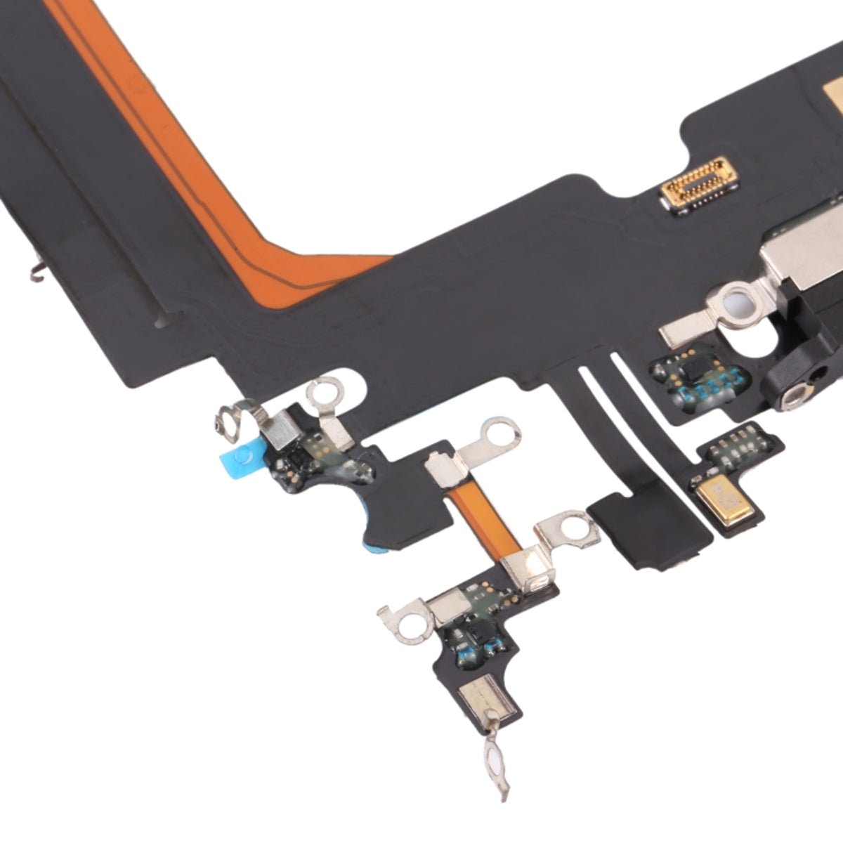iPhone 13 Pro Max opladningsstik med flekskabel original - Blå