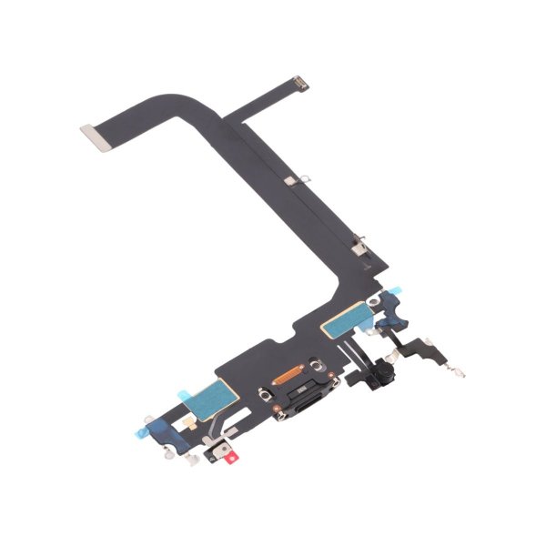 iPhone 13 Pro Max Opladerstik med Flexkabel Original - Sort