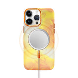 iPhone 13 Pro Max Cover Mønster Abstrakt Gul