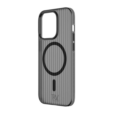 Rvelon iPhone 13 Pro Max Cover Riflet MagSafe Grå