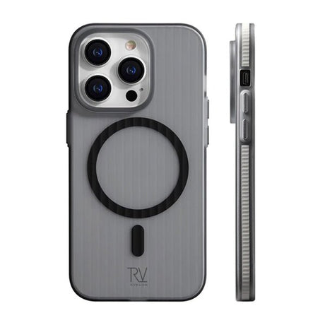 Rvelon iPhone 13 Pro Max Cover Riflet MagSafe Grå