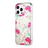 iPhone 13 Pro Max Cover Blommønster MagSafe Rød Grøn