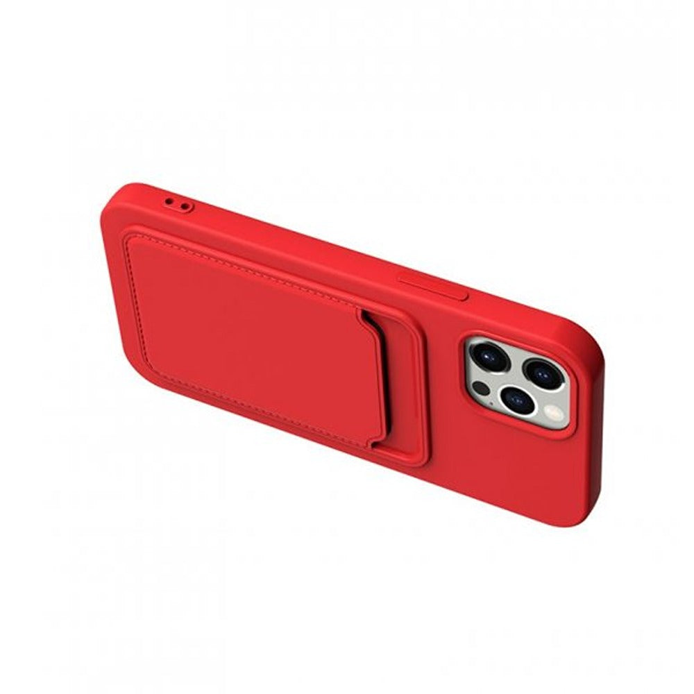 iPhone 13 Pro Max Cover Pung Rød