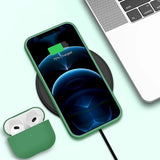 Rvelon iPhone 13 Pro Max Cover Silikone Grøn