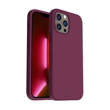 Rvelon iPhone 13 Pro Max Cover Silikone Rød