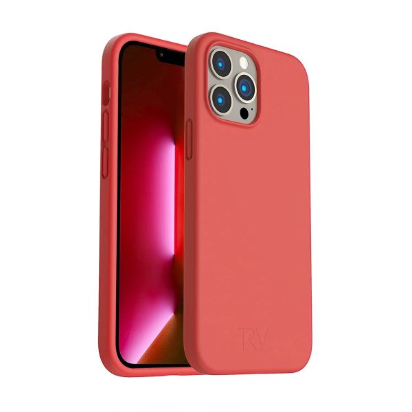 Rvelon iPhone 13 Pro Max Cover Silikone Rosa