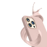 Rvelon iPhone 13 Pro Max Cover Silikone Sandrosa