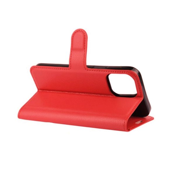 iPhone 13 Pro Max Cover med Stander Rød