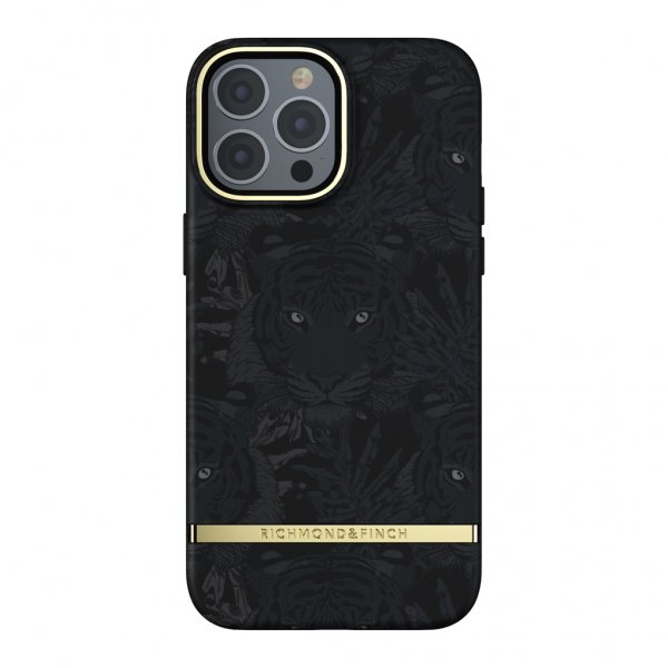 Richmond & Finch iPhone 13 Pro Max Cover Black Tiger