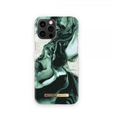 Ideal of Sweden iPhone 13 Pro Max Cover Fashion Case Golden Olive Marble